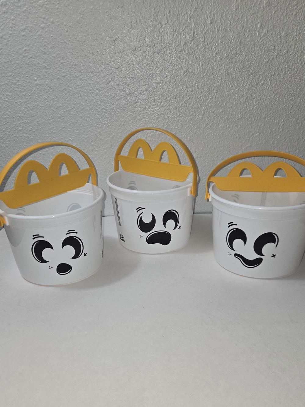 McDonald's Cactis Plant flea Matket (CPFM) limited editioTreat Buckets Set of 3